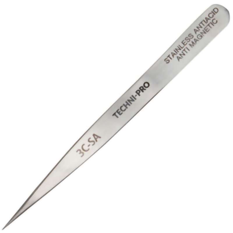 Tweezers, Economy, Very Fine Tip, 4.25" OAL
